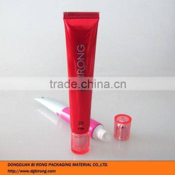 good quality aluminum cosmetic lip balm/gloss