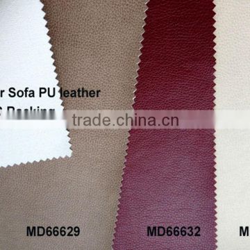 Synthetic leather for sofa upholstery