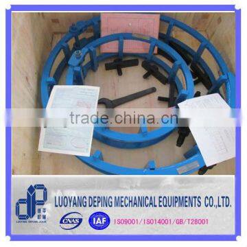 Gas and oil pipe external clamp