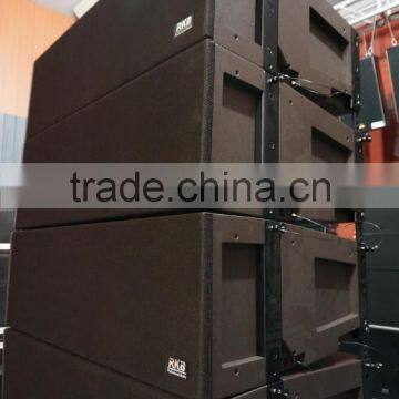 LA-212 three way daul 12 inch pro line array speaker