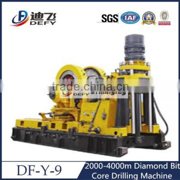 DF-Y-9 2000-4000m Hard tungstencarbide tipped bit Core Drilling Machine Price