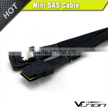 factory promotional price 30AWG Internal Mini SAS 36pin (SFF-8087) Male to Mini SAS 36pin (SFF-8087) Male Cable - Black