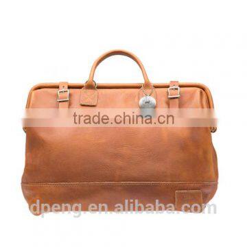 Vintage Canvas Leather Schoolbag Laptop Backpack Bag photo-3