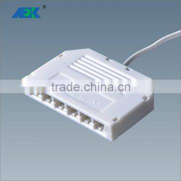 Mini Male Plug Connection Cable Connectors in White Color for Led Light 12V DC 3A photo-3