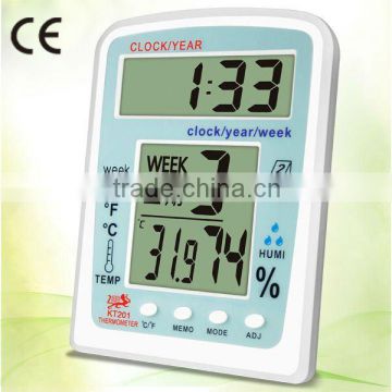 KT201 digital window thermometer with digital hygrometer thermometer