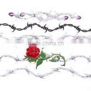 galvanized barbed wire