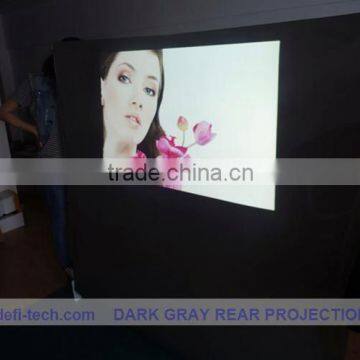 high resolution adhesive Rear projector film/foil for 3D holo display,meeting, advertising,shop window display