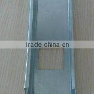 galvanized steel profiles drywall stud and track and ceiling system 75mm