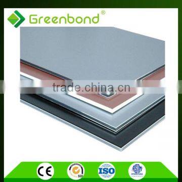 Greenbond aluminum composite panel aluminum coated plastic sheet honeycomb sheet