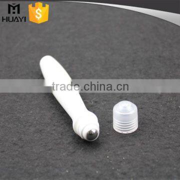 wholesale plastic roll on bottles eye massage pen with steel roller ball