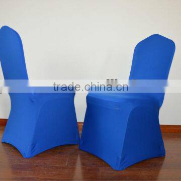 Blue cheap spandex/lycra chair covers for sale