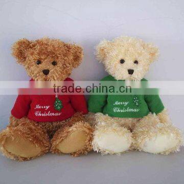 HI EN71 Electrical Personalized Christmas Bear 0rnaments