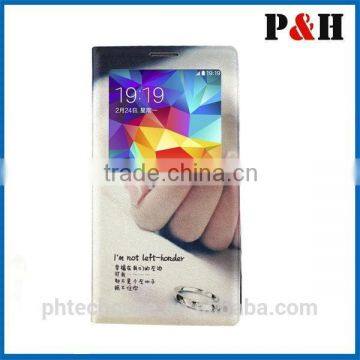 Lovely Sweet Heart Color Drawing Printing Leather Case for Samsung Galaxy S5 photo-5