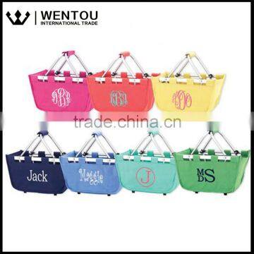 Wentou Wholesale Personalized Monogrammed Market Tote