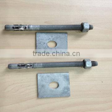 High Quality Carbon Steel Wedge Anchor Bolt Zinc Plated photo-6