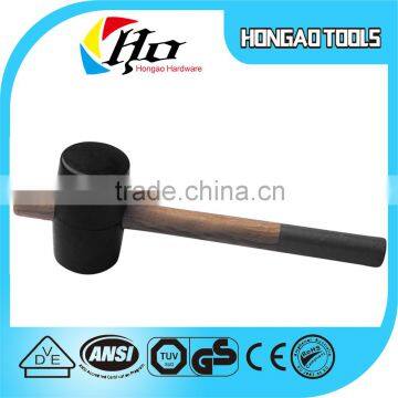 Ball-peen Hammer Wooden handle PVC rubber mallet hammer