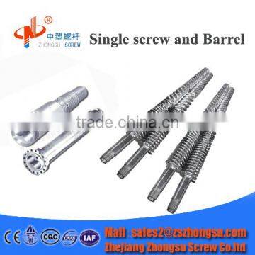 Wholesale High Quality Conical Twin Screw and Barrel for Plastic Extruder Machine