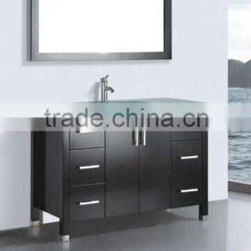 48" floor standing modern bathroom cabinet