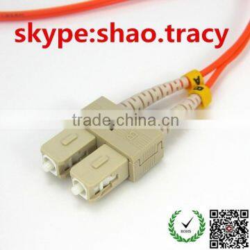 fiber optic patch cord SC 2 core fiber optic patch cord