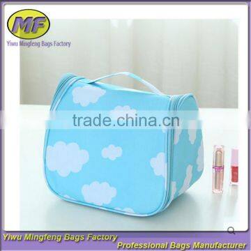 cosmetic bag material colorful fashion hot sale travel cosmetic bag