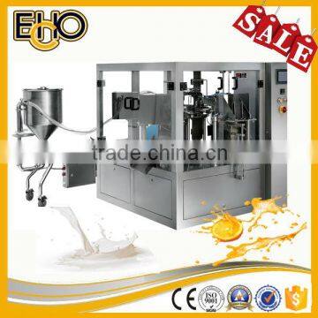 CE Approved high efficiency rotary premade pouch feeding counting full automatic Detergent Carousel type Packing Machines