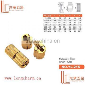 Golden Convex Cross Hinge Conceal Cabinet Hinge Door Pivot Hinge From China Supplier photo-5