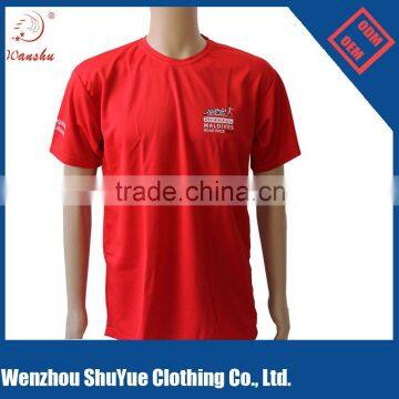 100% Polyester China cheap custom t shirt manufacturing