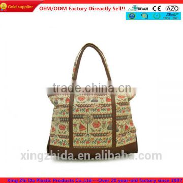 China supplier wholesale reusable canvas tote bag