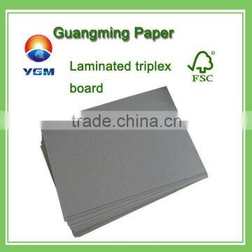 strong laminated solid grey chipboard grey cardboard