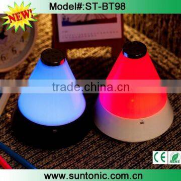 Wireless Bluetooth Speaker with LED Lights for Smartphones