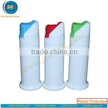 Plastic toothpaste tubular pack by GMP standard plant with super offset printing and Patent Protection