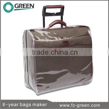 Plastic transparent luggage cover for promotion