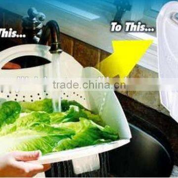 Kitchen Washing Flat Fold Draining Basket