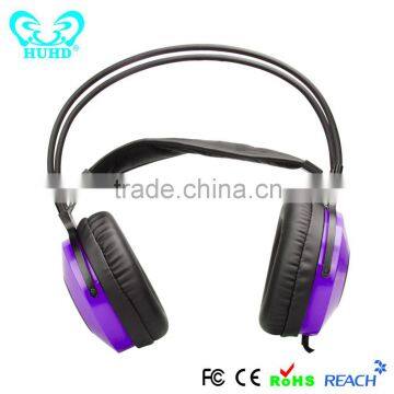 China Headphone Factory New Design Hifi Stereo Gaming Headset With External Microphone