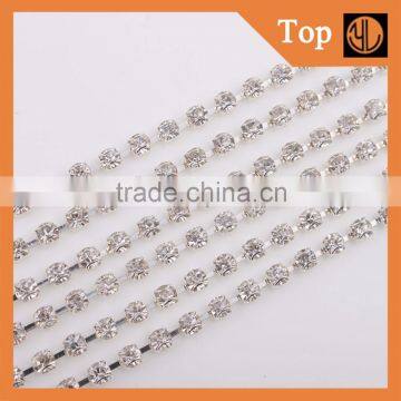 Wholesale Glass Diamonds,glass Diamond Chain Roll,all Sizes From Ss6-ss38 photo-3
