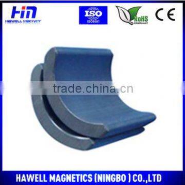 Ferrite Magnet Arc magnets for Motor/Generator