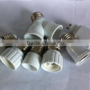 PBT materials E27 to 2E27 lamp holder