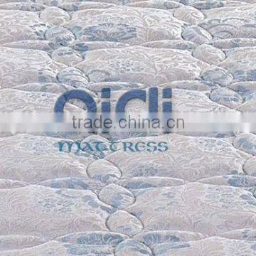 3D Mesh Fabric Sky Blue Independent Pocket Spring Single Dormitory Foam Mattress AC-1212