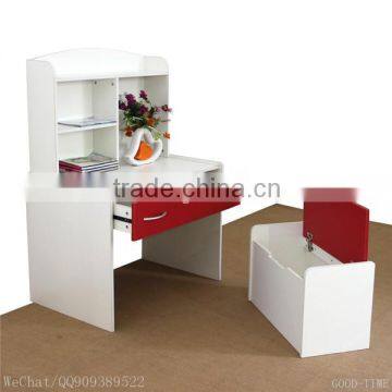 wooden grain melmained MDF cheap Modern large simple Modern used dressing table