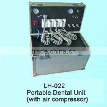 LH022 Portable Dental Unit ( with air compressor)