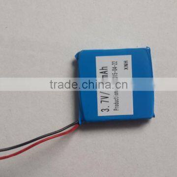 3.7v 800mah speaker polymer battery