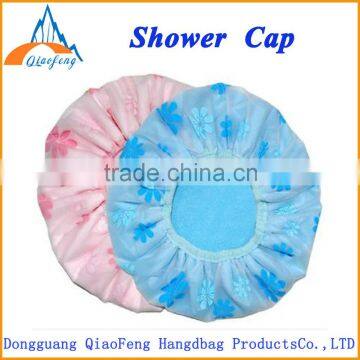 Microfiber EVA Double-layer Waterproof Shower Cap