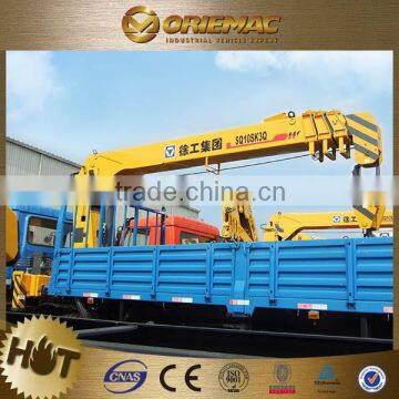 XCMG SQ10SK3Q 10 tonhydraulic trucks telescopic boom mounted crane for sale