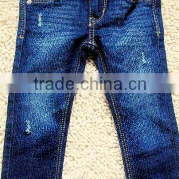 Boys long 100% cotton denim pant