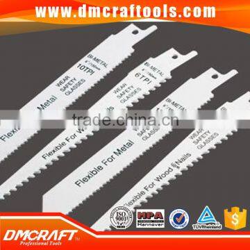 225mm 18T Bimetal reciprocating saw blades ideal for thin metal sheet                        
                                                Quality Choice