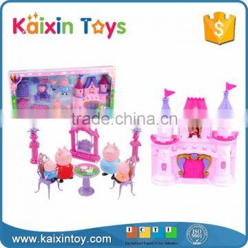 10241613 Hot Sale Fashion Girl Castle Play Set With Light And Music photo-6