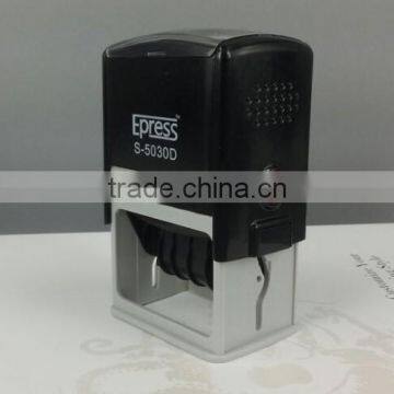 Free Sample Epress Square Self Inking Stamp,Dater Printy Stamp, 50X30mm photo-2