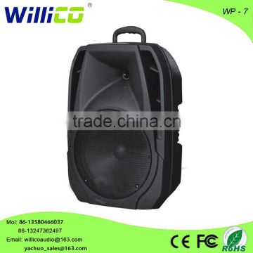 8 inch full range speaker portable speakers with subwoofer with bluetooth