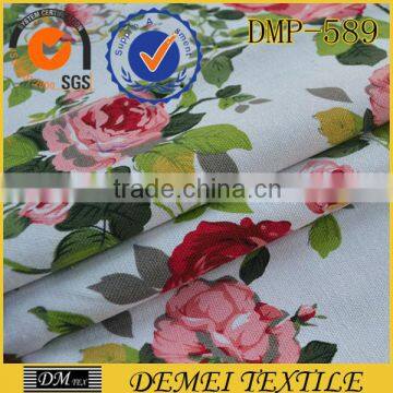 custom printed fabric design quality poly cotton