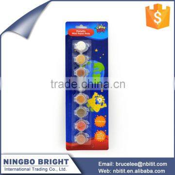 Alibaba China New Products 8 colors metallic fabric paint